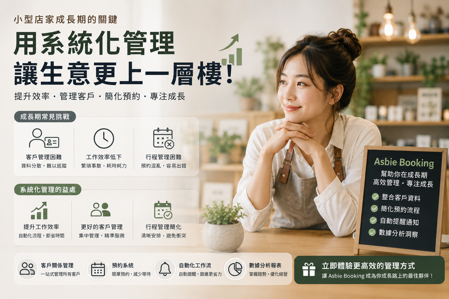 當業績成長後，系統化管理的重要性：為小型店家量身打造的自動化解決方案